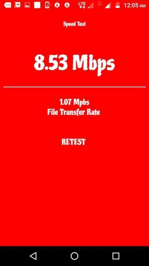 Airtel Speed Test screenshot 1