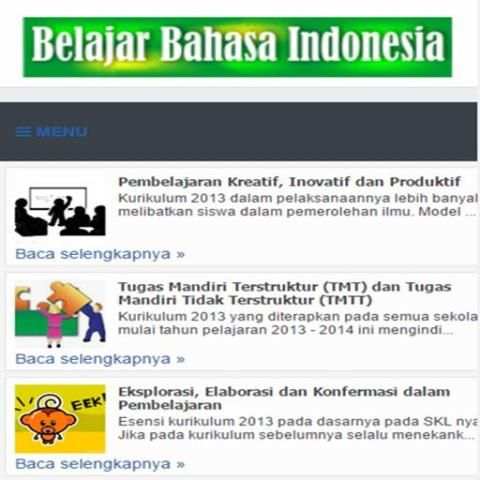 Materi Bahasa Indonesia screenshot 3