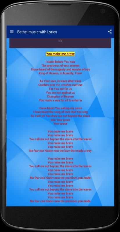 Bethel Music + Lyrics screenshot 1