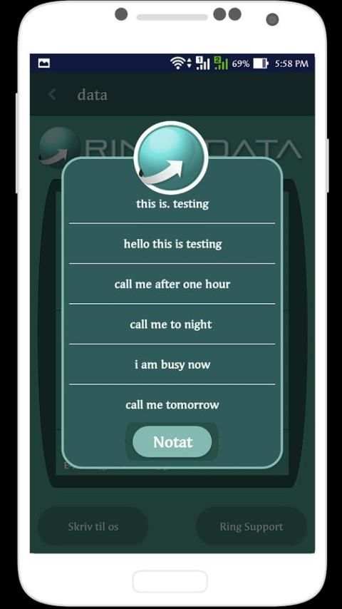 RingoData 6 تصوير الشاشة