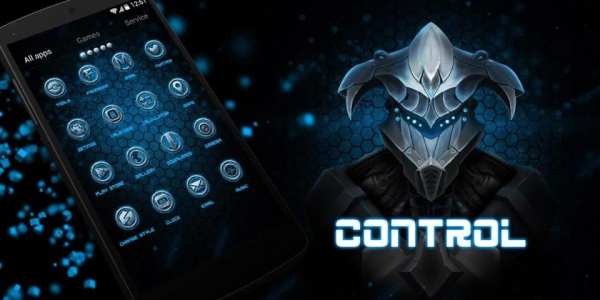 CONTROL GO Launcher Theme скриншот 5