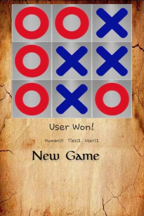 Tic Tac Toe स्क्रीनशॉट 4