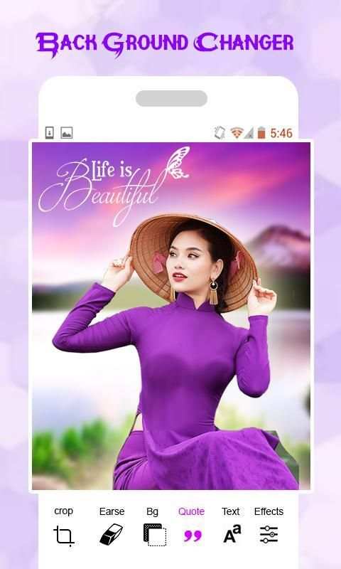 Photo Cutter - Background Changer Photo Editor screenshot 1