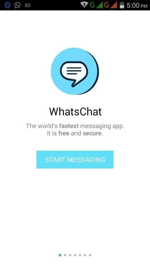 WhatsChat Messenger 4 تصوير الشاشة