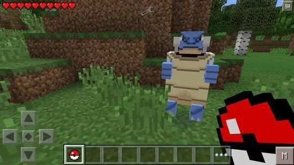 Pixelmon mod mcpe screenshot 1