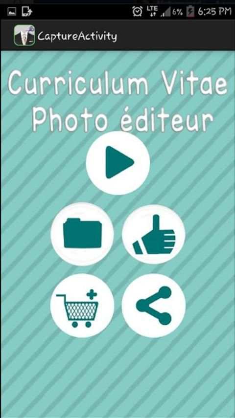 Curriculum Vitae Photo éditeur screenshot 5