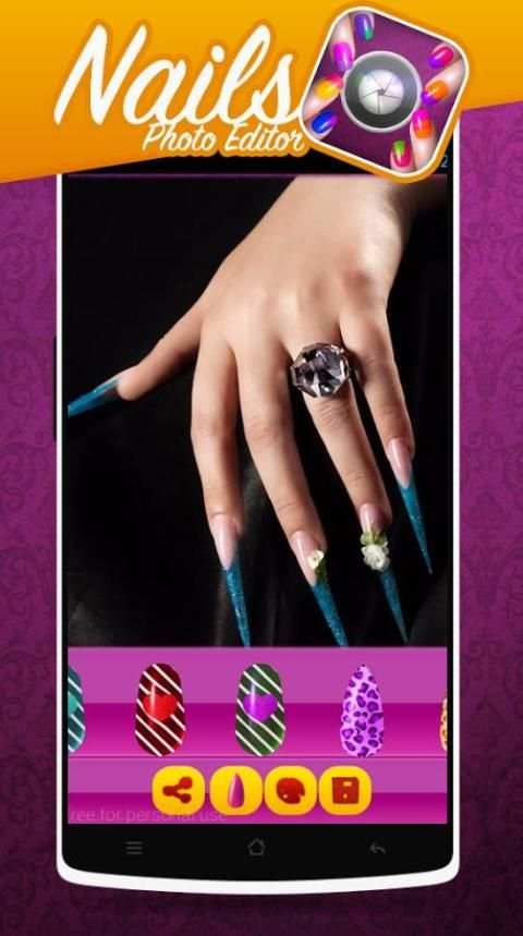 Nails Design Photo Editor 1 تصوير الشاشة