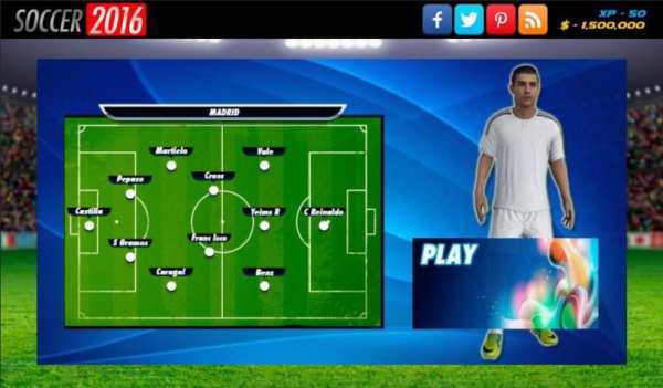 Soccer 2016 स्क्रीनशॉट 1
