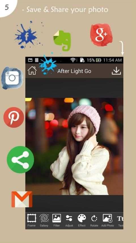 After Light Go - Photo Editor screenshot 1
