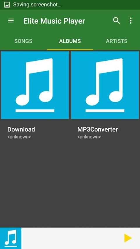 Elite Music Player 3 تصوير الشاشة