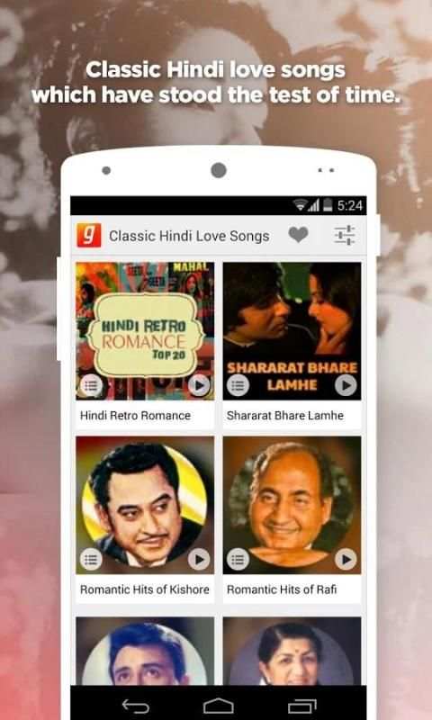 Classic Hindi Love Songs screenshot 5