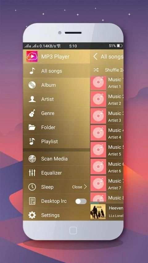 Boom Music Player скриншот 2