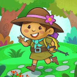 Kiddos in Camp - Free Educational Game For Kids