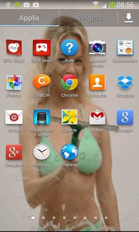 Lady Clean Wallpaper screenshot 3
