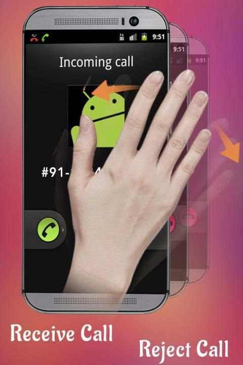 Smart Air Call Receive स्क्रीनशॉट 1