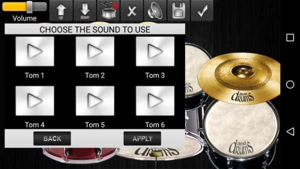 Drums Droid HD 2016 Free screenshot 7