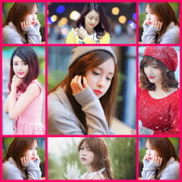 Picture Grid Collage आइकन