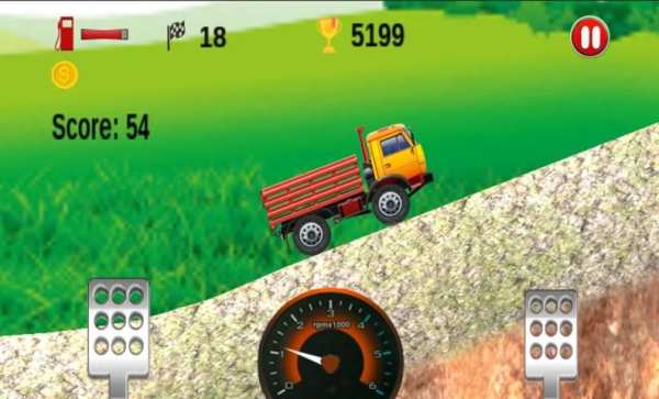 Up Mountain Hill Climb Racing screenshot 1