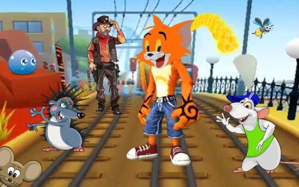 Tom Subway Jerry Clash скриншот 1