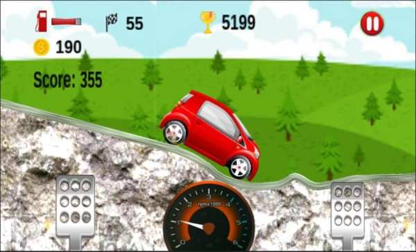 Up Mountain Hill Climb Racing screenshot 4