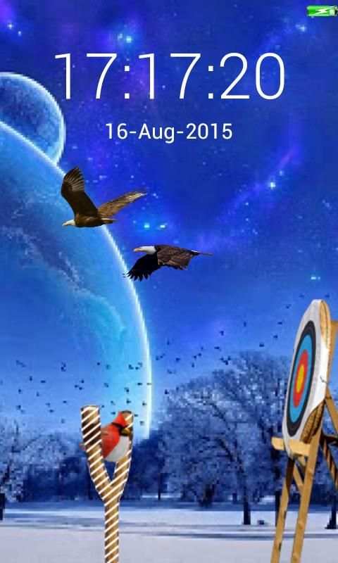 screen lock birds code screenshot 5