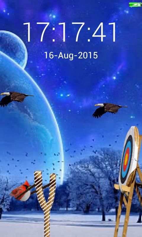 screen lock birds code screenshot 4