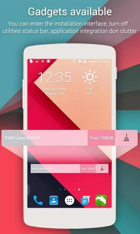 Lollipop launcher 5 screenshot 1