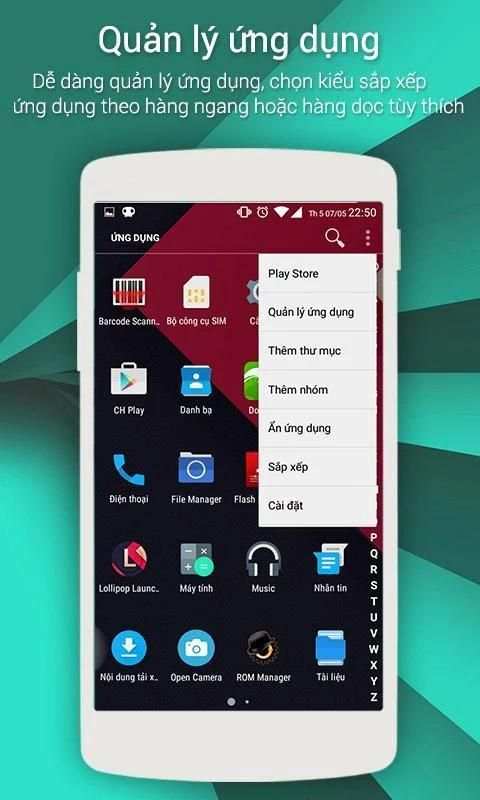 Giao dien lollipop Launcher 5 screenshot 5