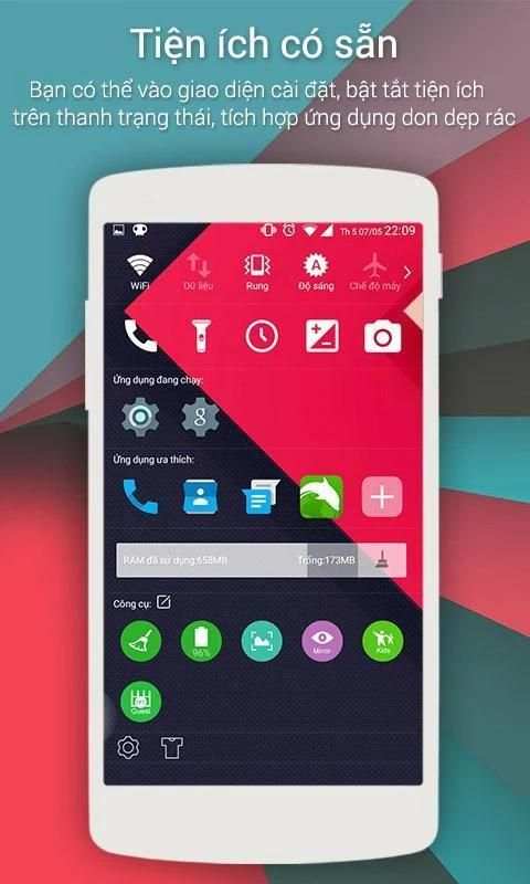 Giao dien lollipop Launcher 5 screenshot 3
