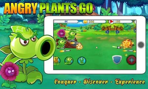 Angry Plants Go स्क्रीनशॉट 1