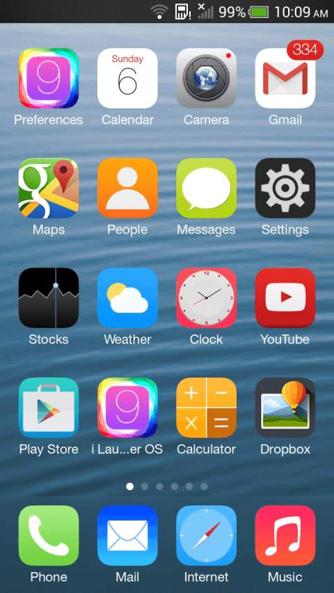 i Launcher OS screenshot 3