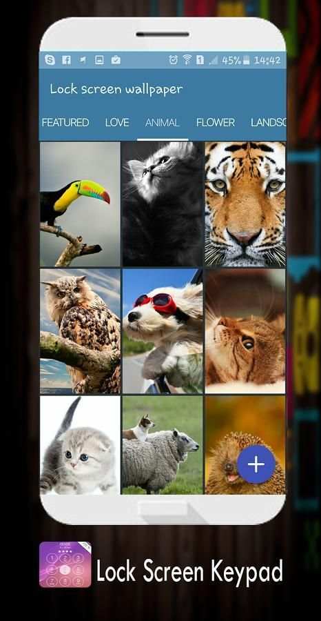 layar kunci foto screenshot 10