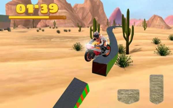 Crazy Moto Bike Stunt Free 3d screenshot 2