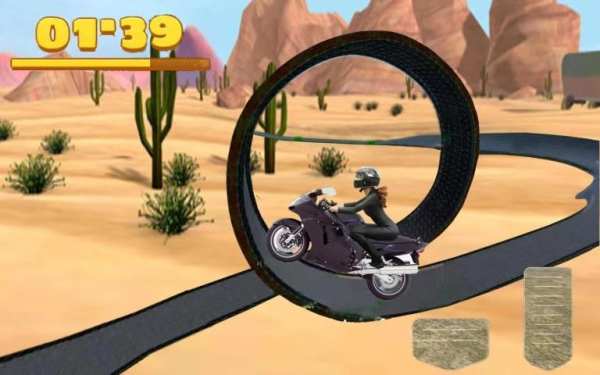 Crazy Moto Bike Stunt Free 3d screenshot 1