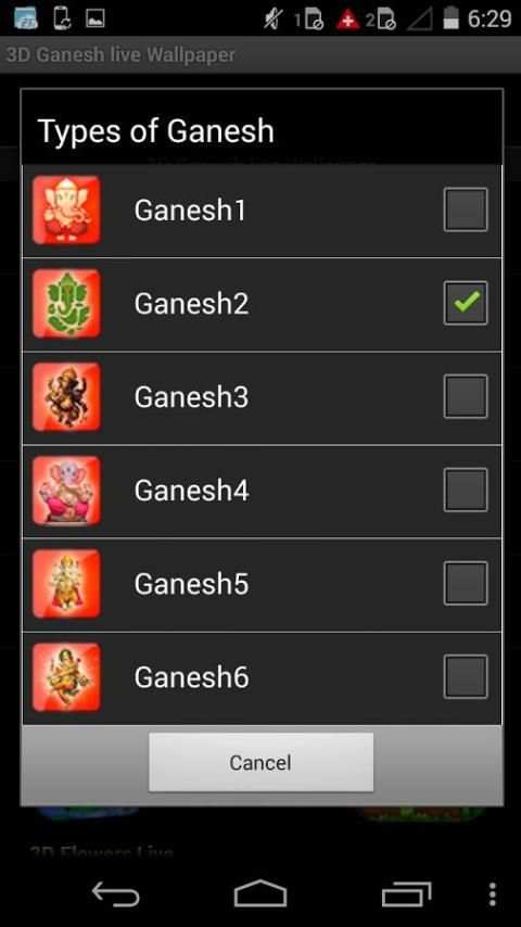 Ganesh Live Wallpaper 3D screenshot 4