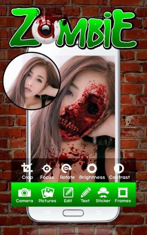 Zombie Face Photo Maker screenshot 5