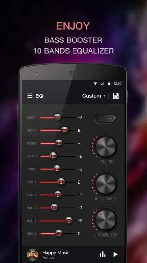 Equalizer music player booster screenshot 6