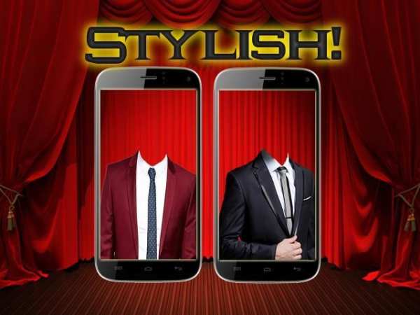 Man Suit Photo Montage 1 تصوير الشاشة