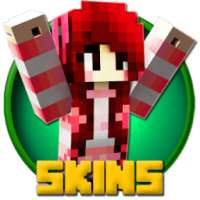 Girls skins for Minecraft PE logo
