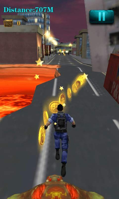 3D City Zombie RUN screenshot 2