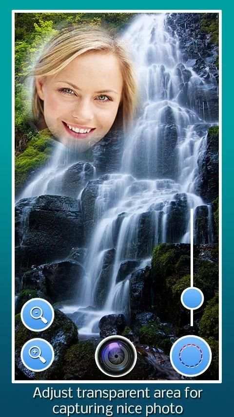Waterfall Photo Frames Camera скриншот 5