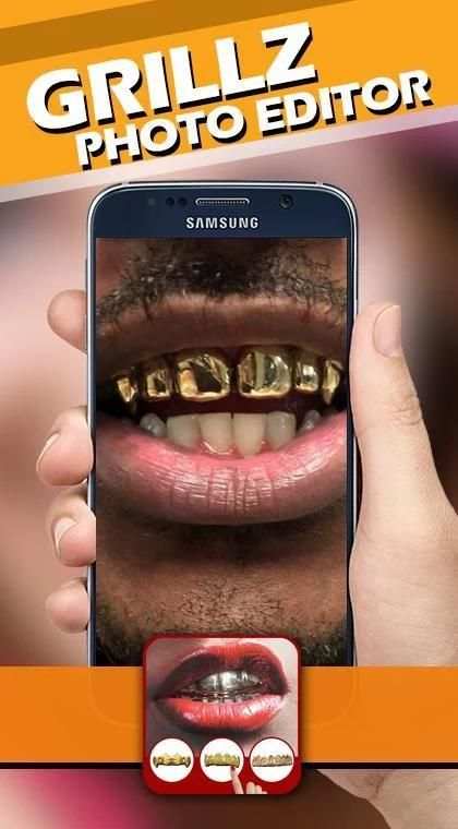 Gold Teeth Grillz 1 تصوير الشاشة
