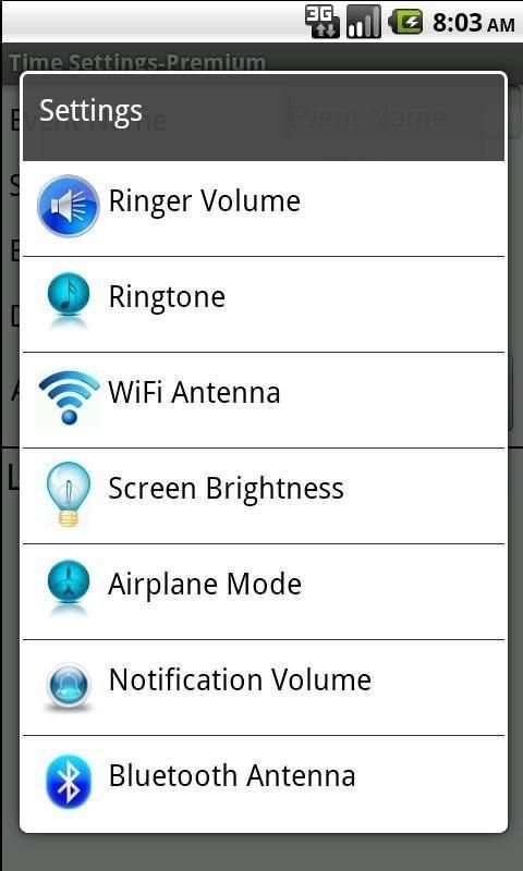 Time Settings (Trial) скриншот 2