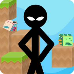 Stickman - Box Island أيقونة
