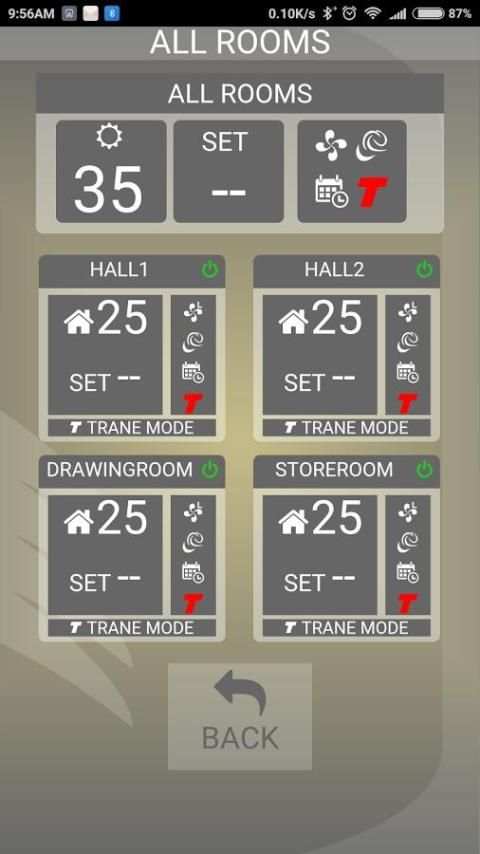 Trane Interactive Smart AC 3 تصوير الشاشة