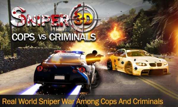 Sniper 3D: Cops vs Criminals screenshot 1