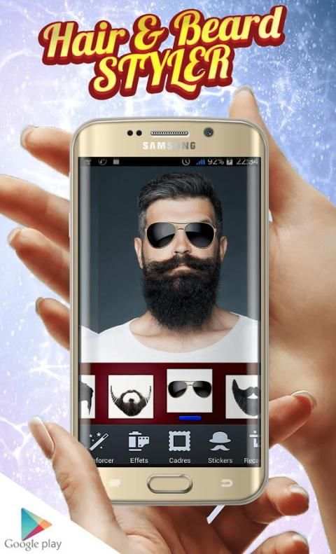 Hair and Beard Photo Editor screenshot 4