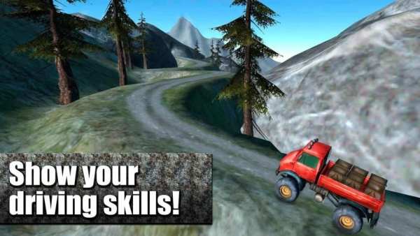Hill Climb: Truck Driver 3D 2 تصوير الشاشة