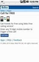ibibo Call For Free screenshot 1