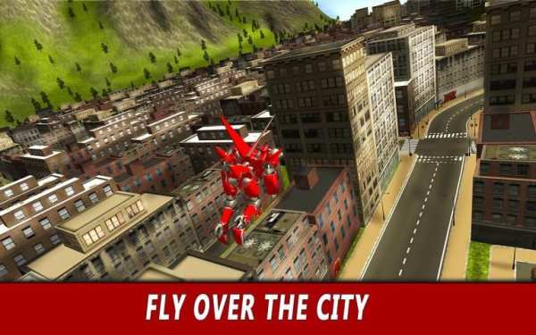 Flying Robot Simulator 3D screenshot 1